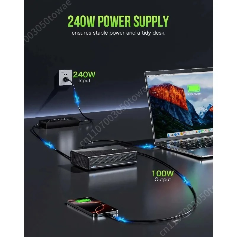 Oculink Egpu Dock Graphics Card - OcuLink 外部GPUドッキングステーション USB4 Type-C eGPUドック グラフィックカード拡張対応