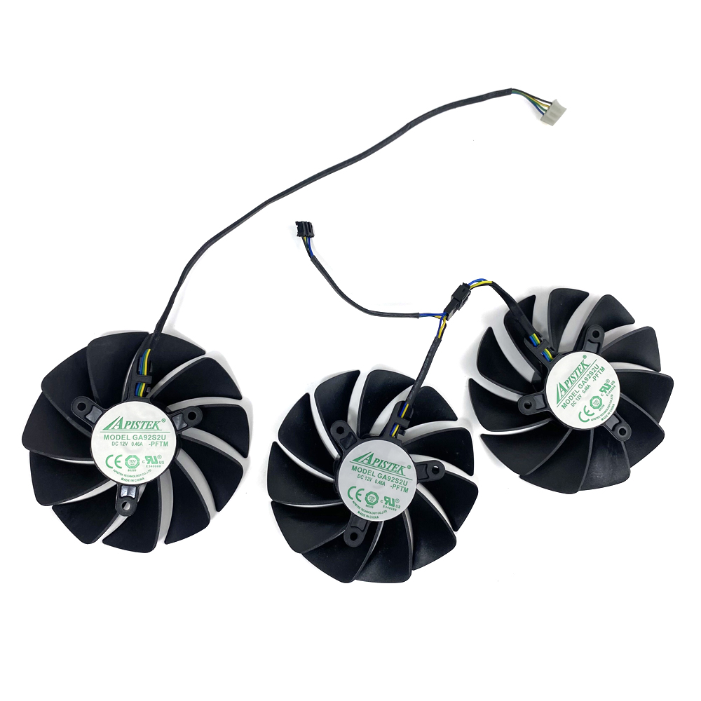 新しい 89 ミリメートル 4PIN GA92S2U RTX - Rtx 3080 Ti 12Gb のレビューと価格