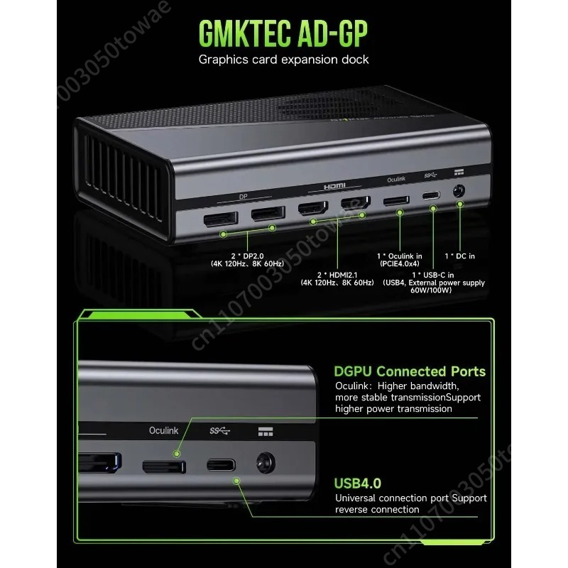 OcuLink 外部GPUドッキングステーション USB4  - Oculink Egpu Dock Graphics Card のレビューと価格
