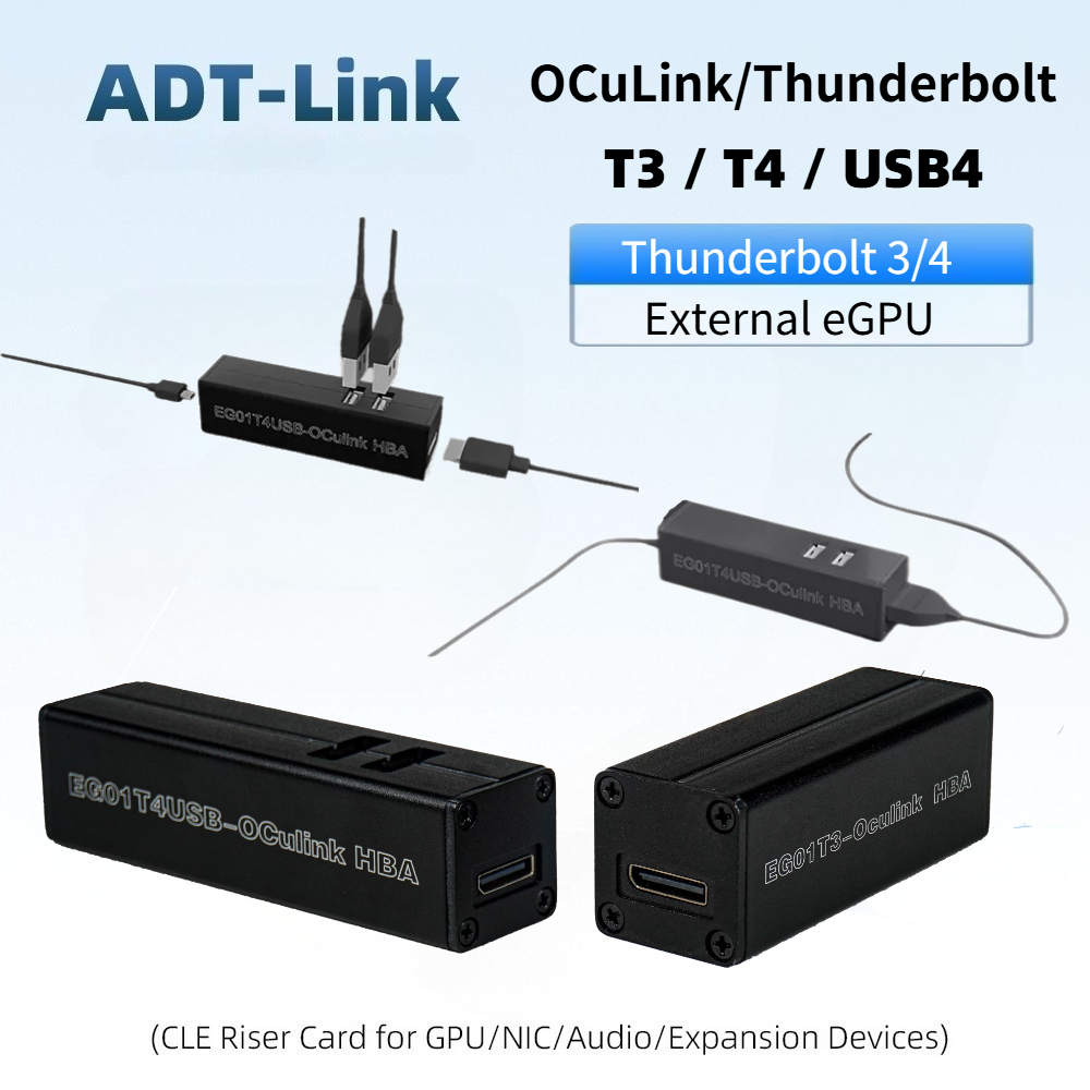 T3 / T4 OCuLink Thunderbolt 4  - Oculink Egpu Dock Graphics Card のレビューと価格
