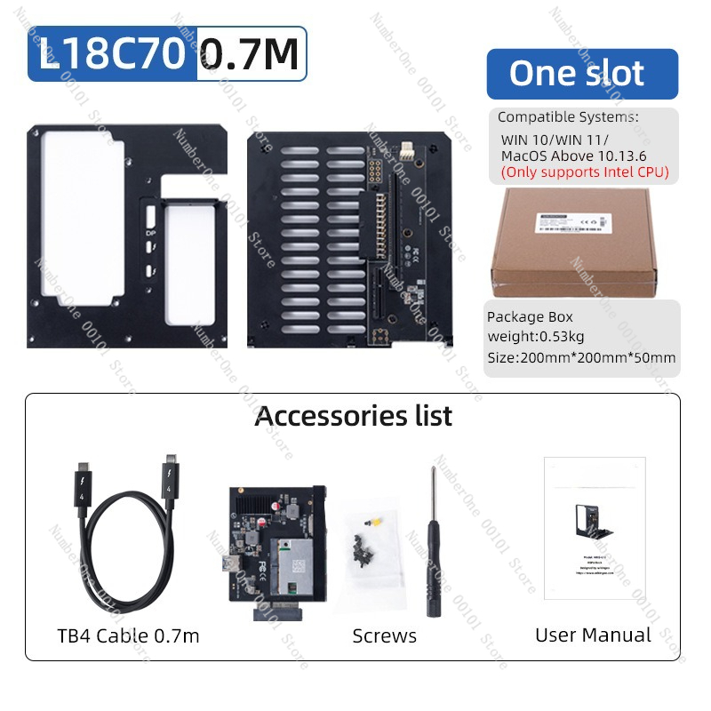 L18 Thunderbolt 3 4 GPUドック 外付け - Thunderbolt 4 External Gpu Enclosure のレビューと価格